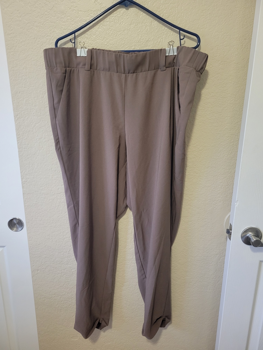 torrid Brown Straight-Leg Dress Pants